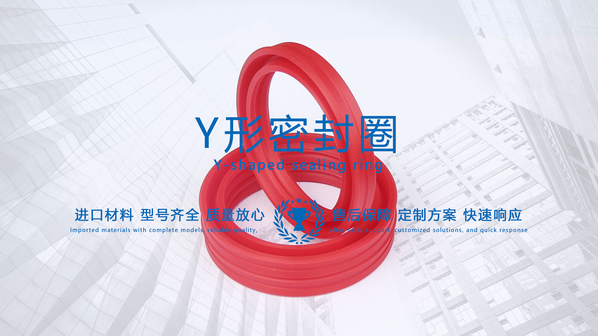 y型密封圈（又Y形密封圈，Y形圈，Y型圖或唇形密封圈，密封件油封膜片） (2)