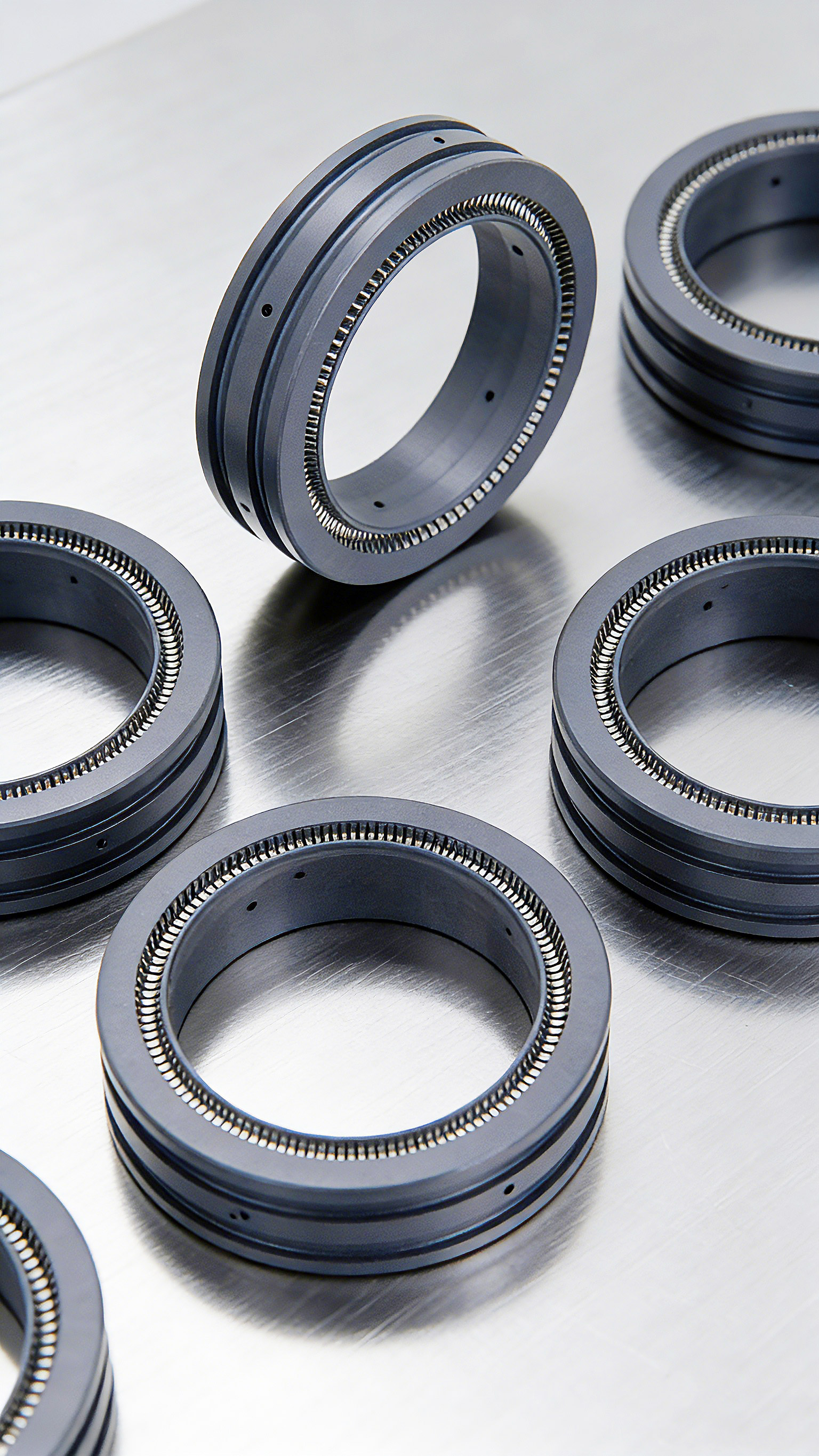 四氟雙向彈簧泛塞封2000