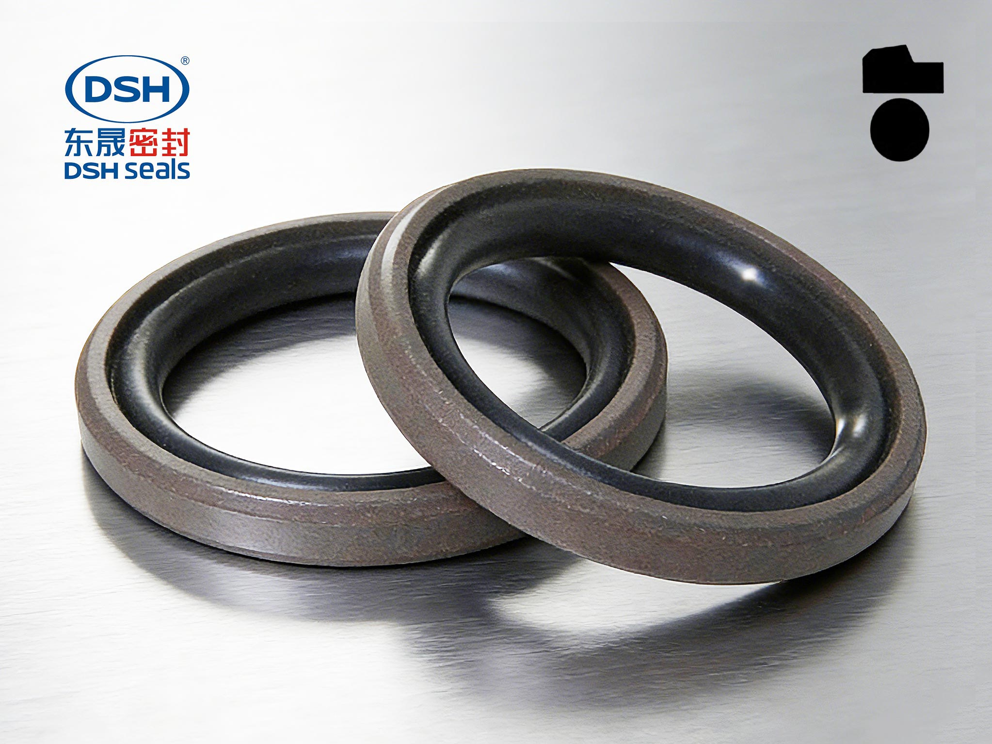 階梯型組合密封件DSD - 階梯組合密封件,活塞缸用密封系列