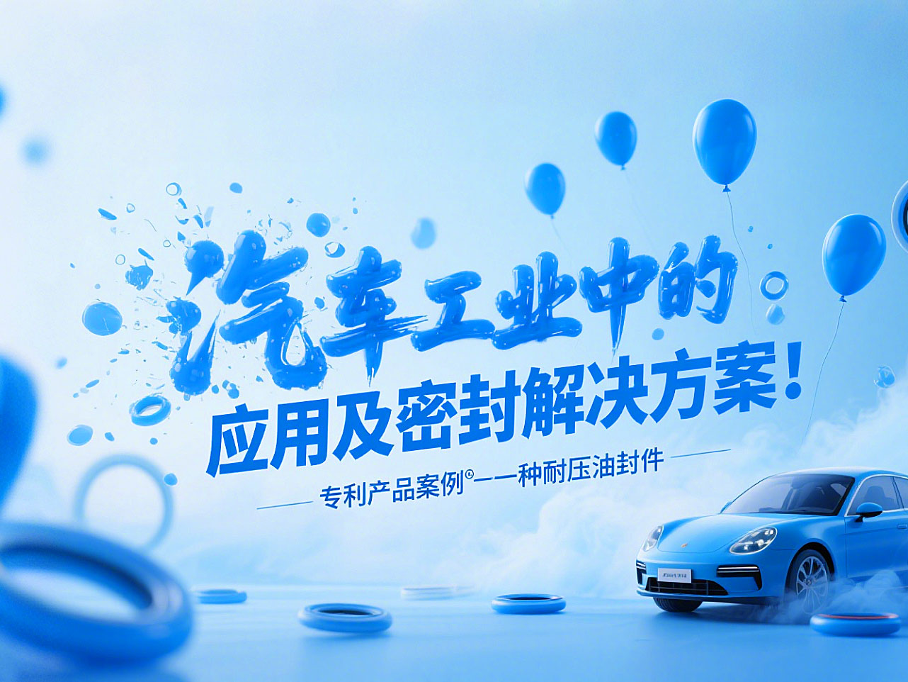 專利產品案例 ? 一種耐壓油封件：汽車工業中的應用及密封解決方案！