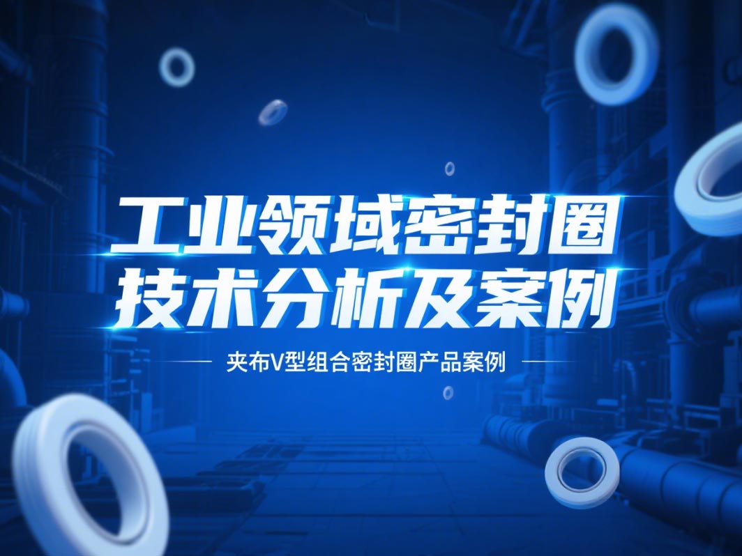 夾布V型組合密封件 ? 工業領域密封件技術分析及案例！